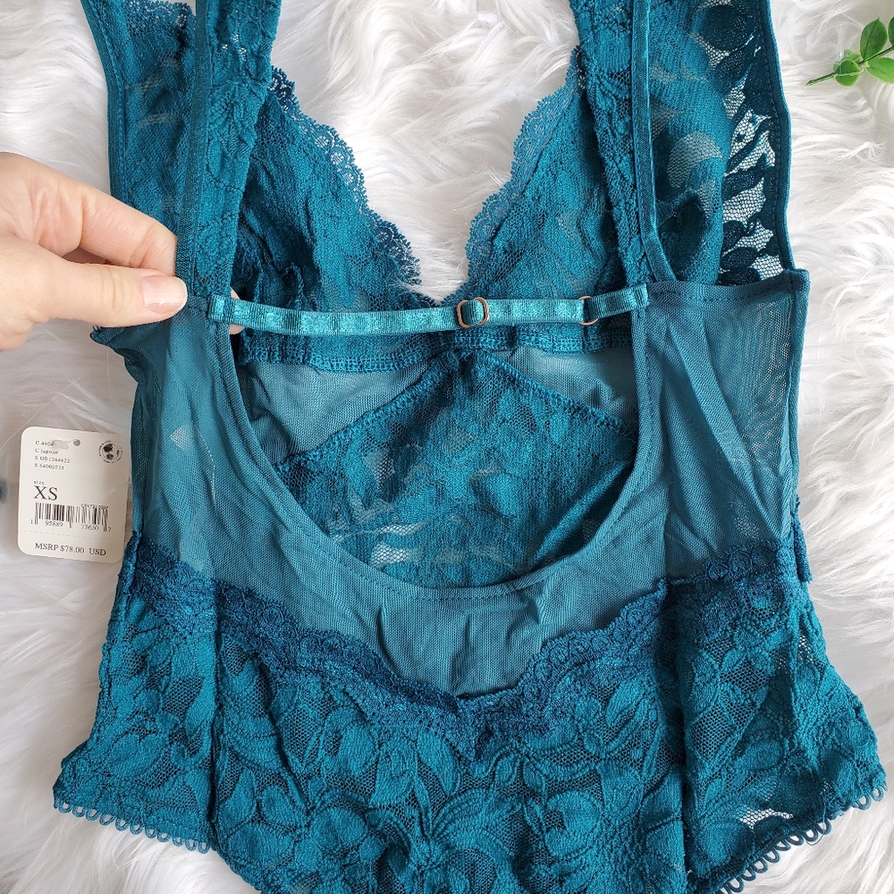 NWT Free People 'Speed Date' Lace Bodysuit, XS - Picture 11 of 16